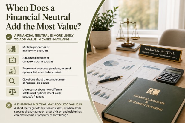 When Does a Financial Neutral Add the Most Value?