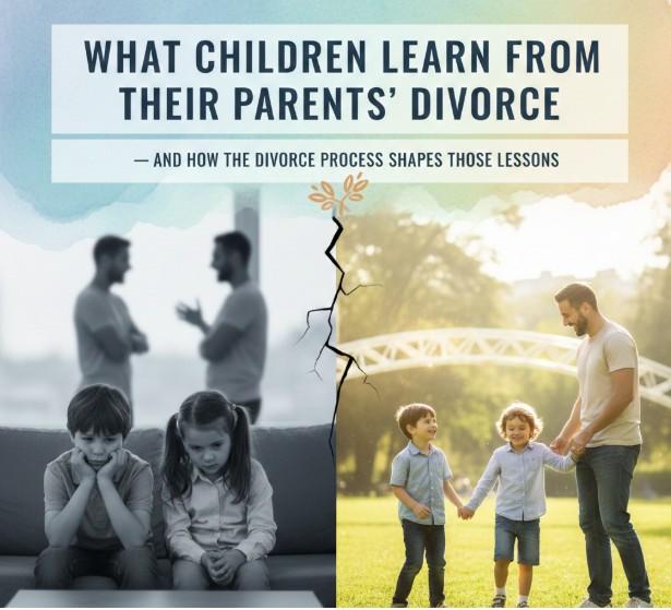 What Children Learn From Their Parents’ Divorce — And How the Divorce Process Shapes Those Lessons