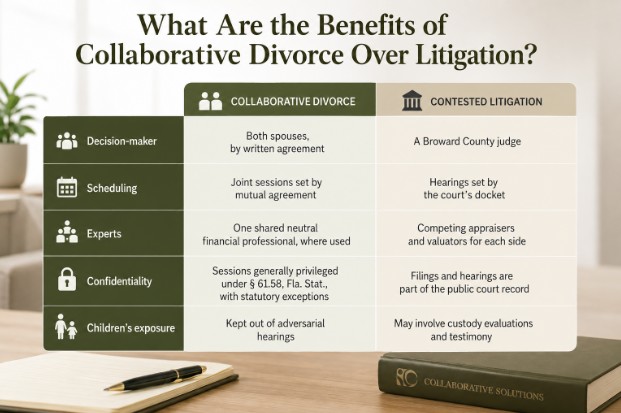What Are the Benefits of Collaborative Divorce Over Litigation?