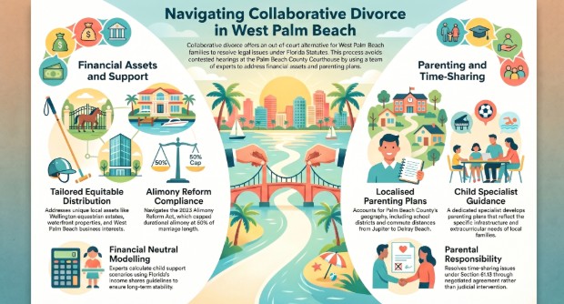 What Legal Issues Does Collaborative Divorce Resolve for West Palm Beach Families?