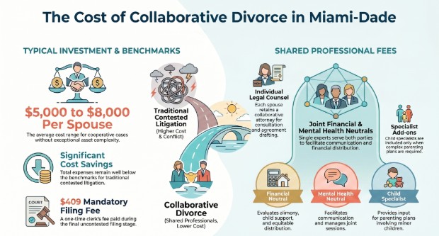 What Does Collaborative Divorce Cost for Miami-Dade Families?