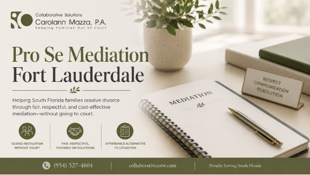 Pro Se Mediation Fort Lauderdale | Carolann Mazza, P.A.